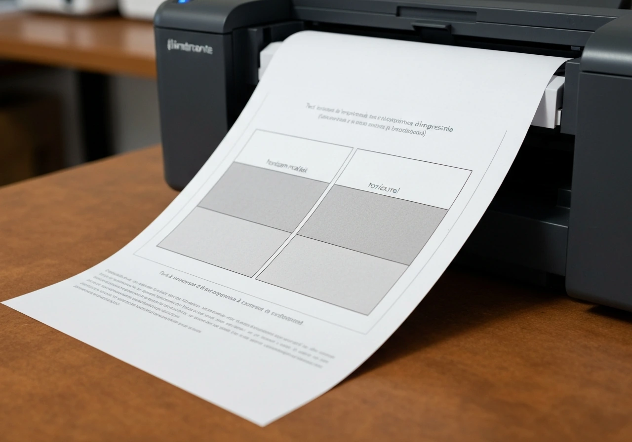 Deux impressions sur papier côte à côte, l’une corrigée avec horizon droit et meilleure profondeur.
