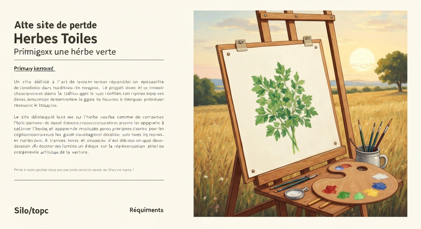 Site une herbe verte : guide artistique pour peindre l'herbe
